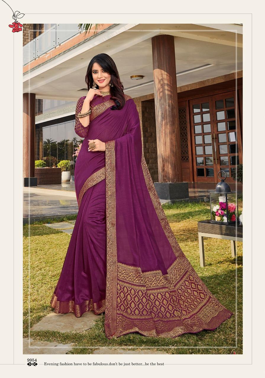 Starwalk vol 6 Designer Printed Vichitra Silk Party wear Saree Collectins